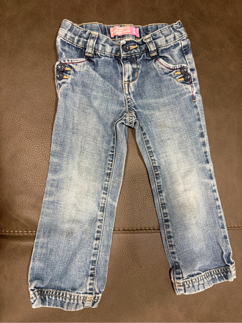 Old Navy Girls Light Wash Denim Jeans - Blue